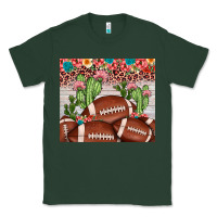 Sports Green football leopard cactus Classic Tee - JahusDesignShop