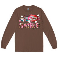 Chestnut smile with teeth and brush Long Sleeve Tee - AdoDesignShop