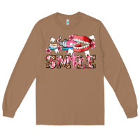 Toasted Coconut smile with teeth and brush Long Sleeve Tee - AdoDesignShop