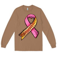 Toasted Coconut breast cancer sport ribbons Long Sleeve Tee - AdoDesignShop
