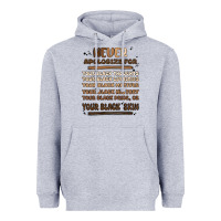 Heather Grey never apologize Heavyweight Hoodie - MaliasSmallBusiness