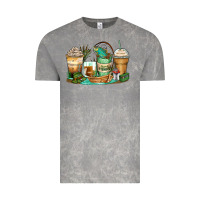 Cloud Rock fishing coffee cups Vintage Tee - Zillion Design Studio
