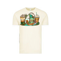 Vintage Arctic fishing coffee cups Vintage Tee - Zillion Design Studio