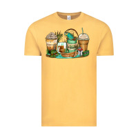 Vintage Mustard fishing coffee cups Vintage Tee - Zillion Design Studio