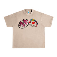 French Oak autism mom 1 Urban Heavy Tee - SublimationCraftShop