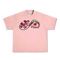 Salmon autism mom 1 Urban Heavy Tee - SublimationCraftShop