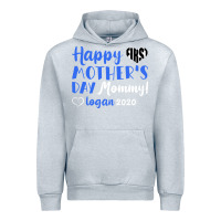 Heather Grey happy first mother's day mommy! logan 2020 Urban Hoodie - Bettercallsaul
