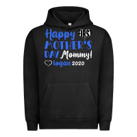 Pigment Black happy first mother's day mommy! logan 2020 Urban Hoodie - Bettercallsaul