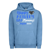 Pigment Pebble Blue happy first mother's day mommy! logan 2020 Urban Hoodie - Bettercallsaul