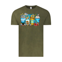 Vintage Olive hanukkah coffee cups Vintage Tee - Zillion Design Studio