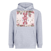 Heather Grey besties Heavyweight Hoodie - MaliasSmallBusiness