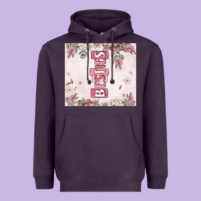 Besties Heavyweight Hoodie Designed By Maliassmallbusiness