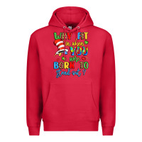 Cardinal why fit in when you were born to stand out Premium Hoodie - LillyAllenDesigns