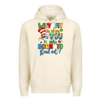 Tofu why fit in when you were born to stand out Premium Hoodie - LillyAllenDesigns