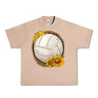 Burro western volleyball with sunflower Urban Heavy Tee - HRA Design Shop