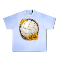 Grape Ice western volleyball with sunflower Urban Heavy Tee - HRA Design Shop