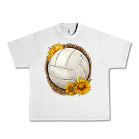 Lunar Rock western volleyball with sunflower Urban Heavy Tee - HRA Design Shop