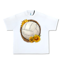 White western volleyball with sunflower Urban Heavy Tee - HRA Design Shop