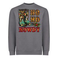 Storm christmas cowboy boots ho ho howdy Heavyweight Sweatshirt - RanaPortraitStore