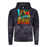 Cloud Black 1st grade dude Vintage Hoodie - texasbilliewilder