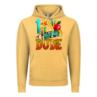 Vintage Mustard 1st grade dude Vintage Hoodie - texasbilliewilder