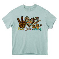 Arona peace love anchors Heavy Core Tee - RacoonDesign