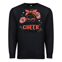 Black loud&proud mama messy bun Premium Sweatshirt - MaliasSmallBusiness