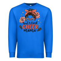 True Royal loud&proud mama messy bun Premium Sweatshirt - MaliasSmallBusiness