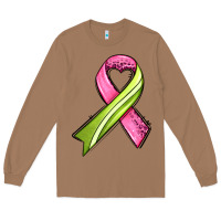 Toasted Coconut breast cancer sport ribbons Long Sleeve Tee - AdoDesignShop