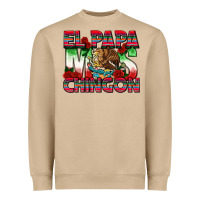 Mushroom El Papa Mas Chingon Heavyweight Sweatshirt - texasbilliewilder