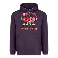 Plum i hate you less than other people Heavyweight Hoodie - MaliasSmallBusiness