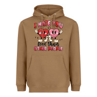 Toasted Coconut i hate you less than other people Heavyweight Hoodie - MaliasSmallBusiness