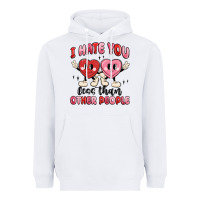 I Hate You Less Than Other People Heavyweight Hoodie | Teevron