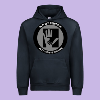 Pop Pop And Grandson Best Friends For Life Urban Hoodie Designed By Bettercallsaul