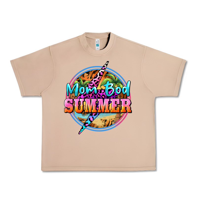 Mom Bod Summer Urban Heavy Tee by BarkalooDesign | Teevron