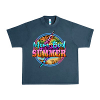 Midnight Navy mom bod summer Urban Heavy Tee - BarkalooDesign