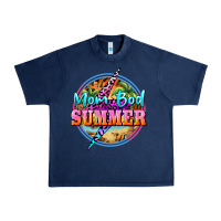 Navy mom bod summer Urban Heavy Tee - BarkalooDesign
