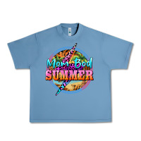 Pebble Blue mom bod summer Urban Heavy Tee - BarkalooDesign