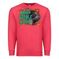 Cardinal Thanksgiving Turkey Gobble Gobble Premium Sweatshirt - NancyCooperArtShop