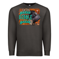 Smoke Thanksgiving Turkey Gobble Gobble Premium Sweatshirt - NancyCooperArtShop