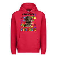 Cardinal embrace differences Premium Hoodie - LillyAllenDesigns