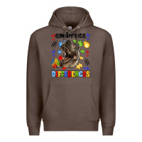 Coffee embrace differences Premium Hoodie - LillyAllenDesigns