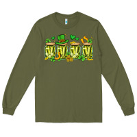 Army Green st. patricks day pickle Long Sleeve Tee - Artiststas