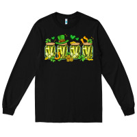 Black st. patricks day pickle Long Sleeve Tee - Artiststas