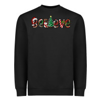 Black christmas believe Heavyweight Sweatshirt - RanaPortraitStore