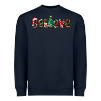 Navy christmas believe Heavyweight Sweatshirt - RanaPortraitStore