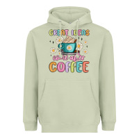 Matcha great ideas come after coffee Heavyweight Hoodie - MaliasSmallBusiness