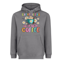 Storm great ideas come after coffee Heavyweight Hoodie - MaliasSmallBusiness