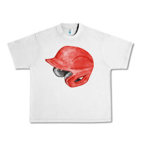Lunar Rock red baseball helmet fa element Urban Heavy Tee - FaDigitalArtStudio