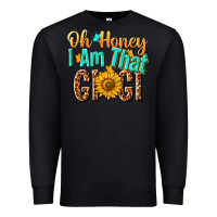 Black oh honey i am that gigi nca Premium Sweatshirt - NancyCooperArtShop
